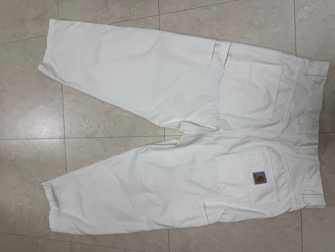 칼하트wip 워크팬츠 화이트 L사이즈 상품이미지2
