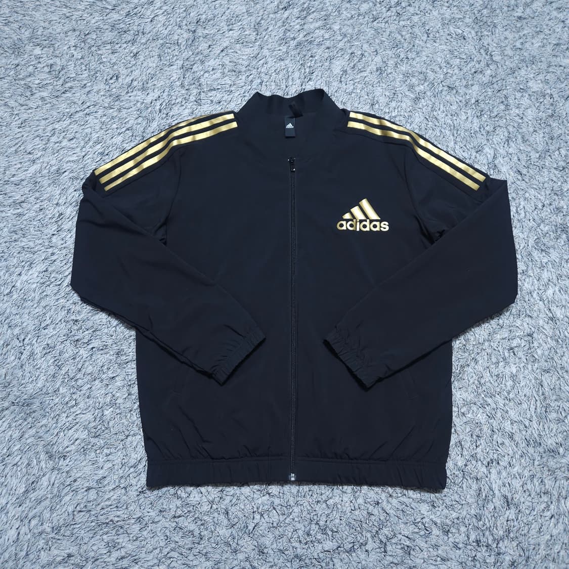 아디다스) XL 남자 블랙골드 ID 트랙탑 / 왕눈이샵 상품이미지1