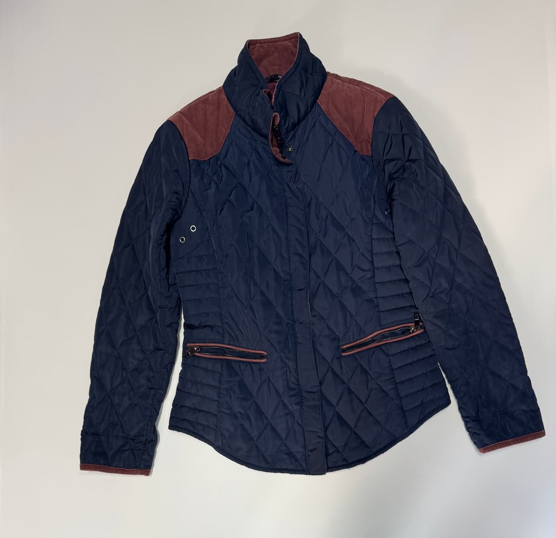 여성 미쏘 mixxo 경량 패딩 퀄팅 자켓 s 네이비 상품이미지1