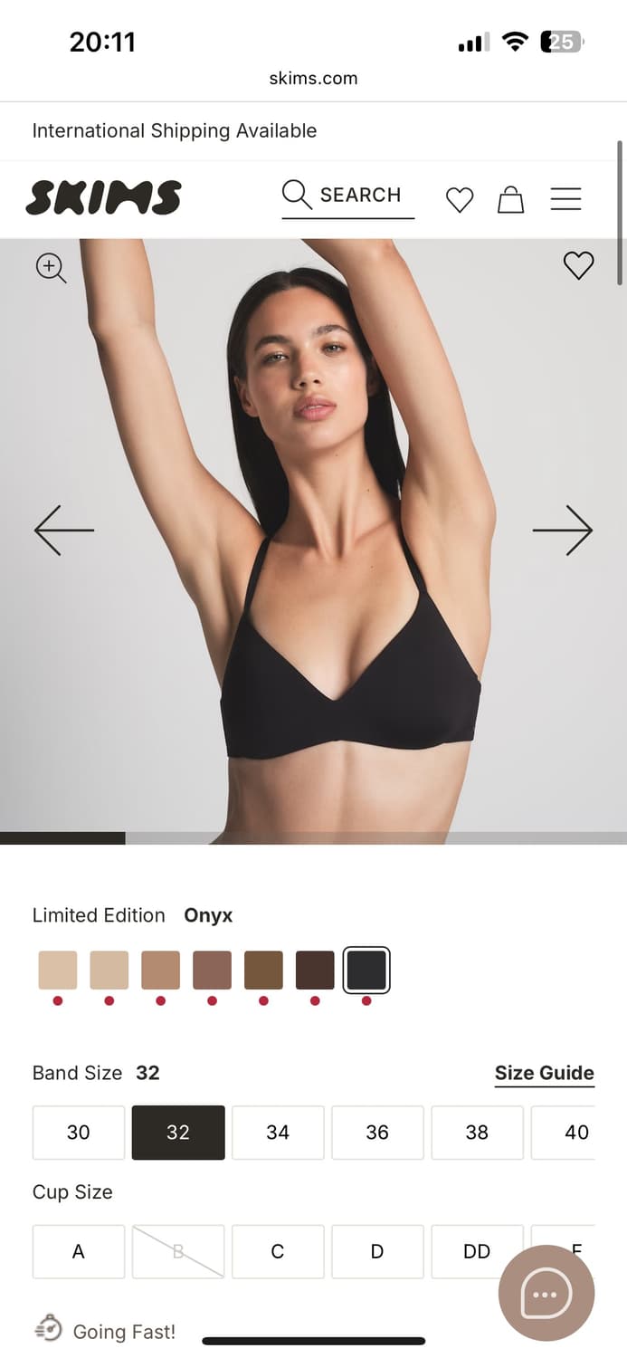 skims 스킴스 푸쉬업 브라 상품이미지2