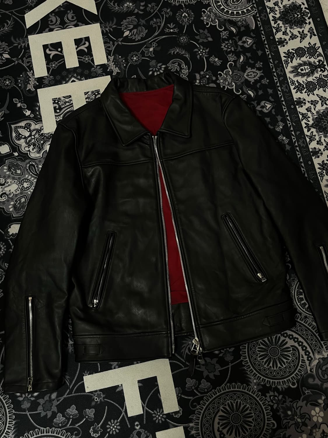 홀스하이드 싱글 레더자켓 상품이미지1