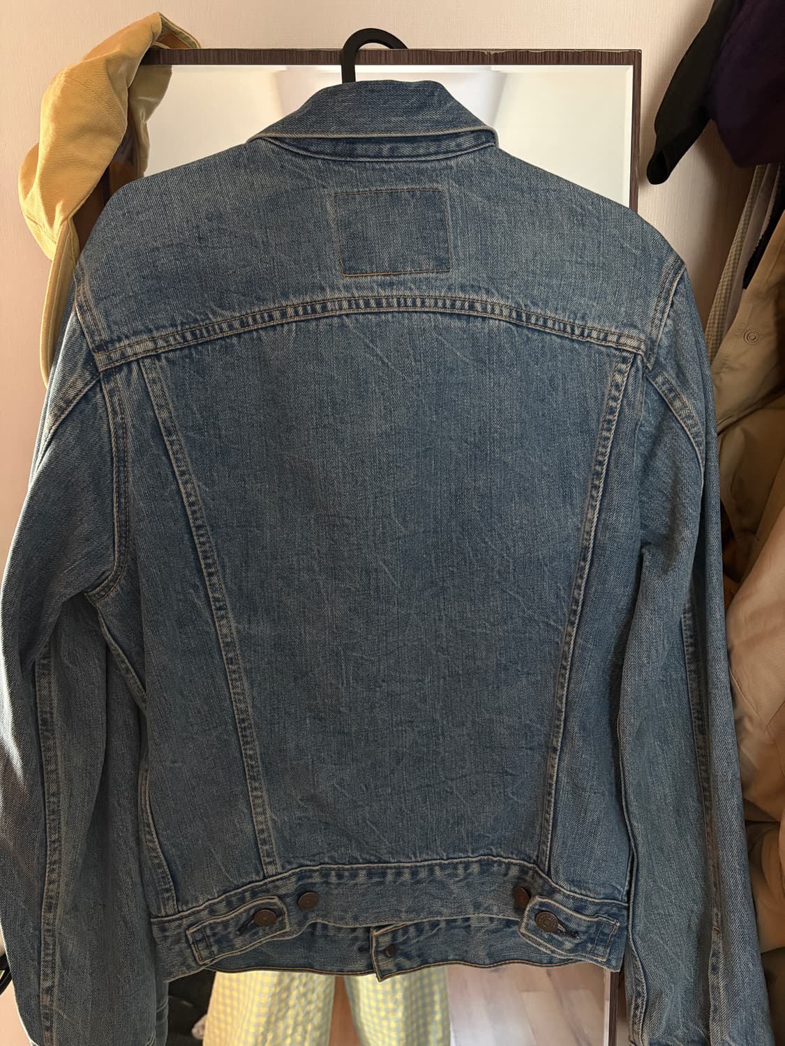 리바이스빈티지클로딩 lvc1970 오렌지탭 트러커 자켓 상품이미지4