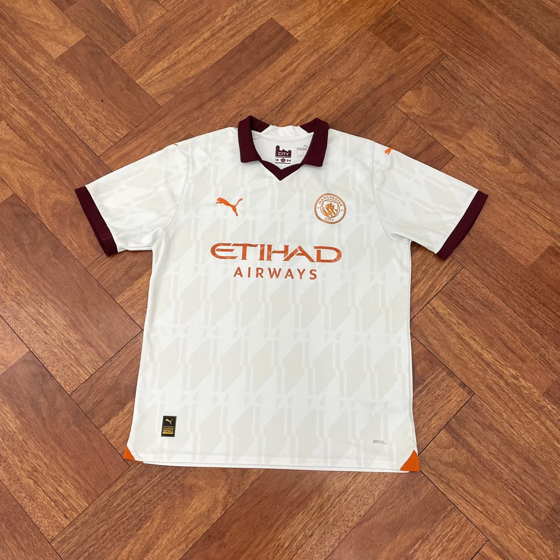 푸마 맨시티 23-24 어웨이 노마킹 유니폼 상품이미지1