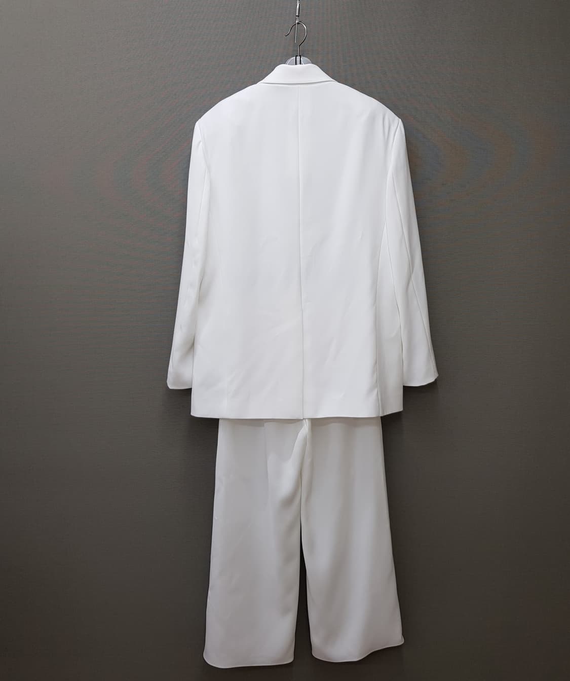 오르 2024 투버튼 자켓 와이드 팬츠 셋업 S/M사이즈(택달린새제품) 상품이미지2