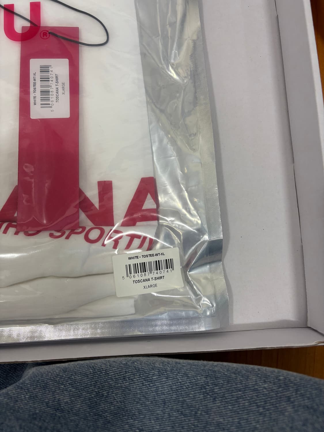 uvu / TOSCANA T-SHIRT 토스카나 티셔츠 화이트 상품이미지3