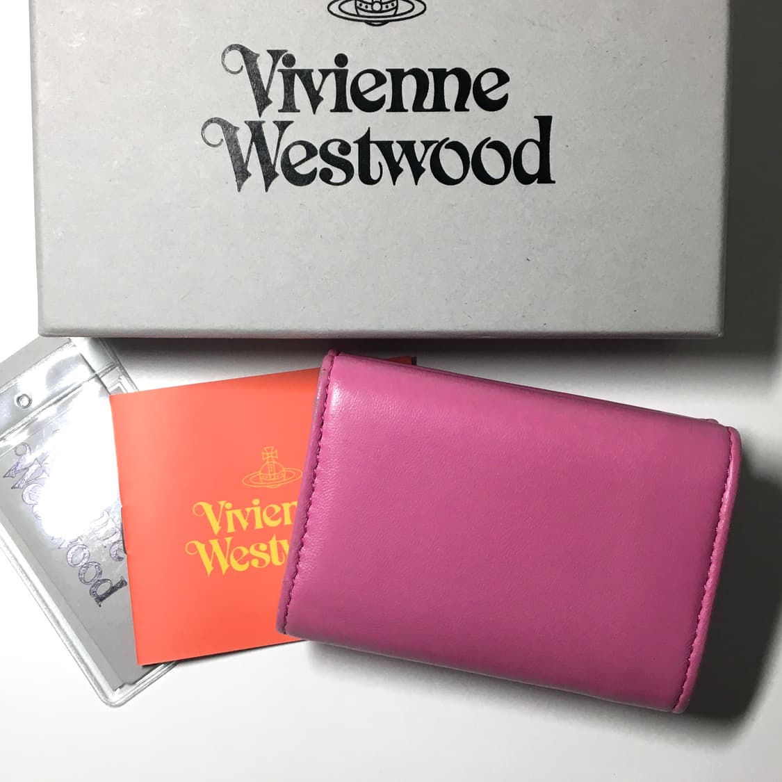 비비안웨스트우드 핑크 반지갑 상품이미지2