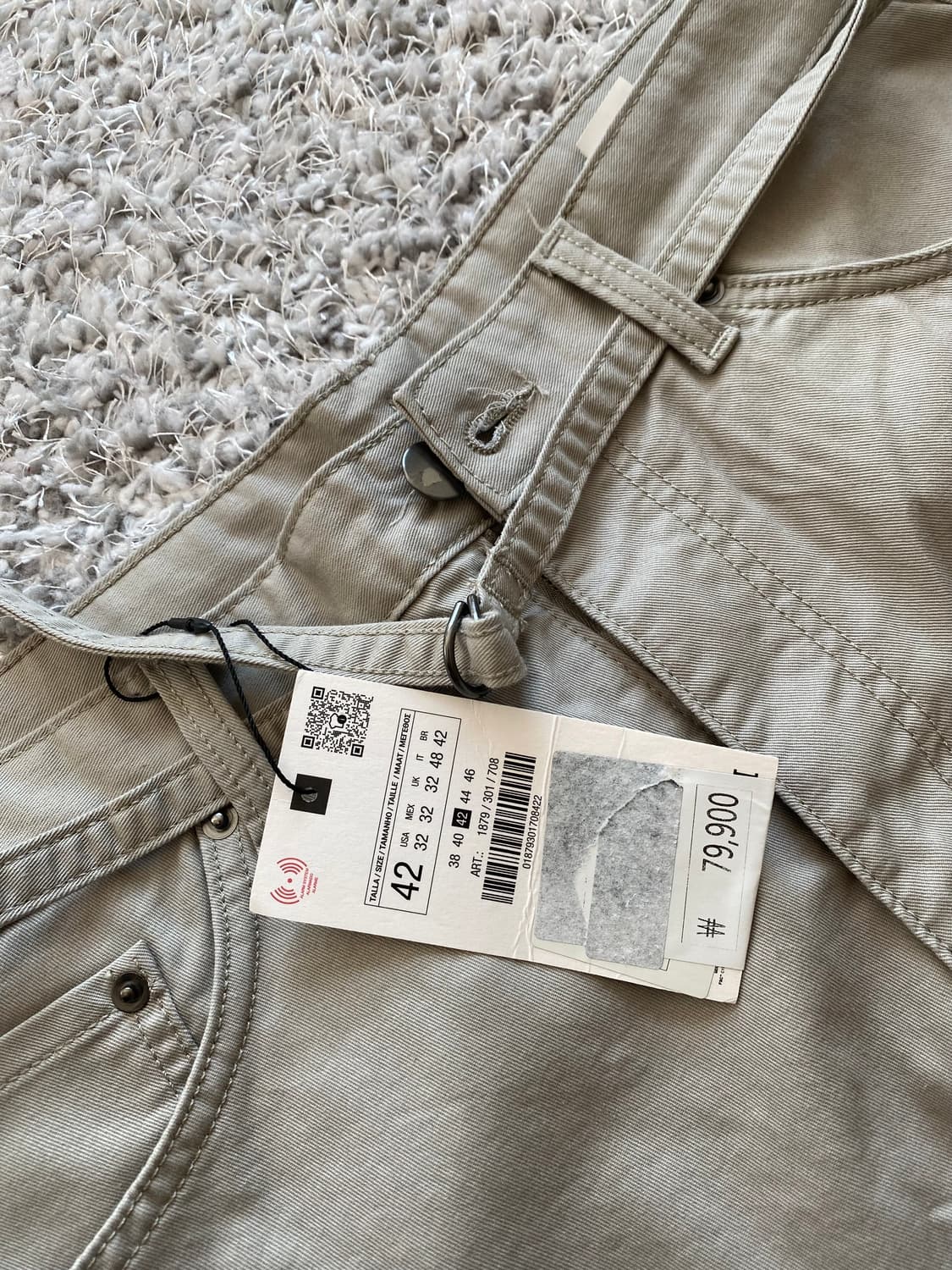 자라 루즈 핏 카고 팬츠 새상품 79900원 제품 상품이미지2