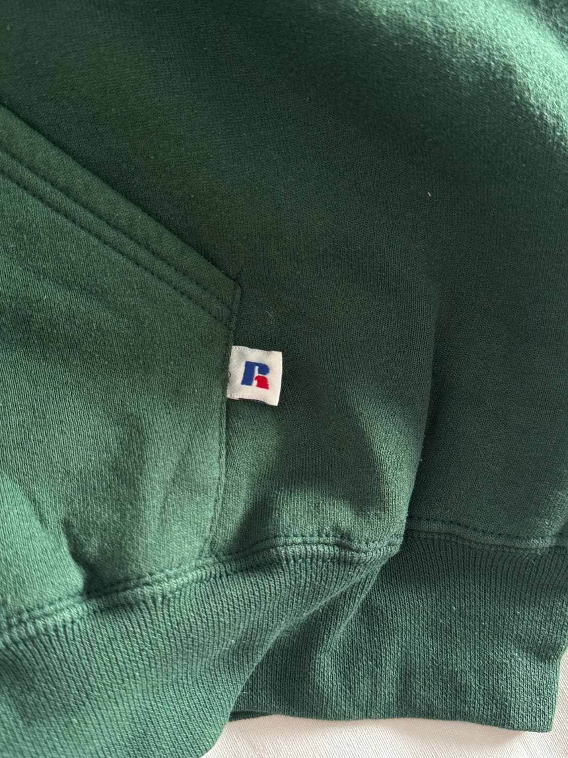 [주말할인][XXL] USA 90s 러셀 애슬레틱 후드 그린 상품이미지4