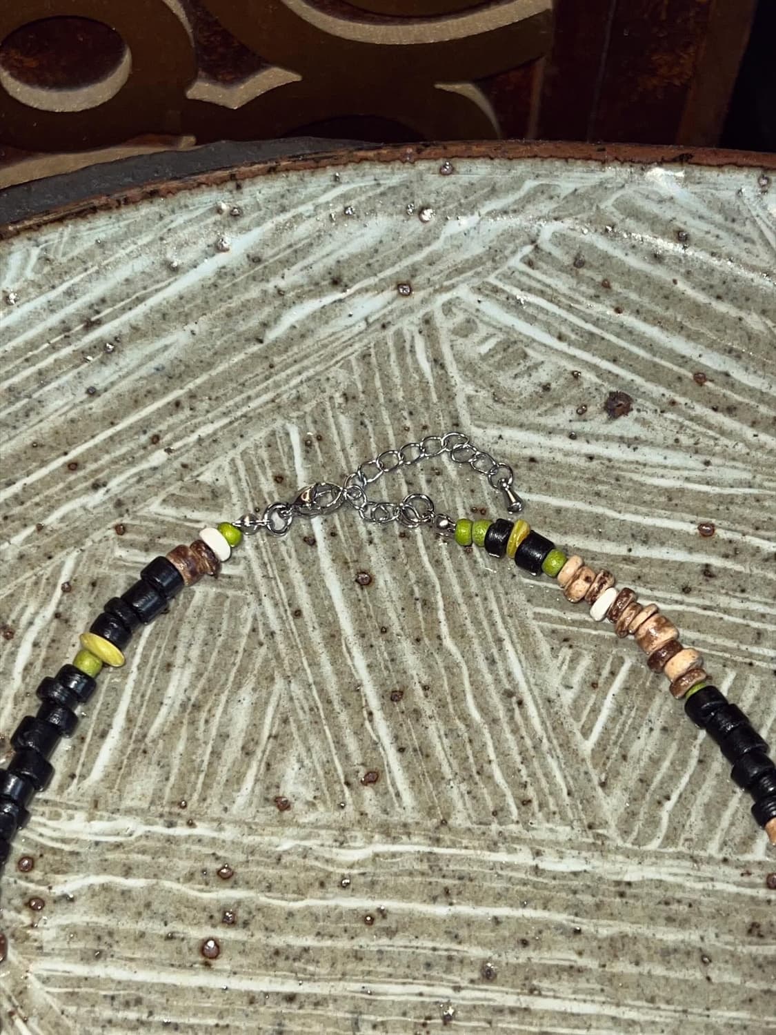 비즈 나무 목걸이 상품이미지3