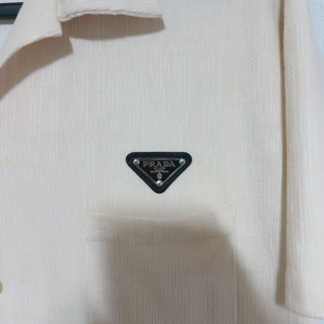 프라다 로고 여름 공용 반팔셔츠 상품이미지5