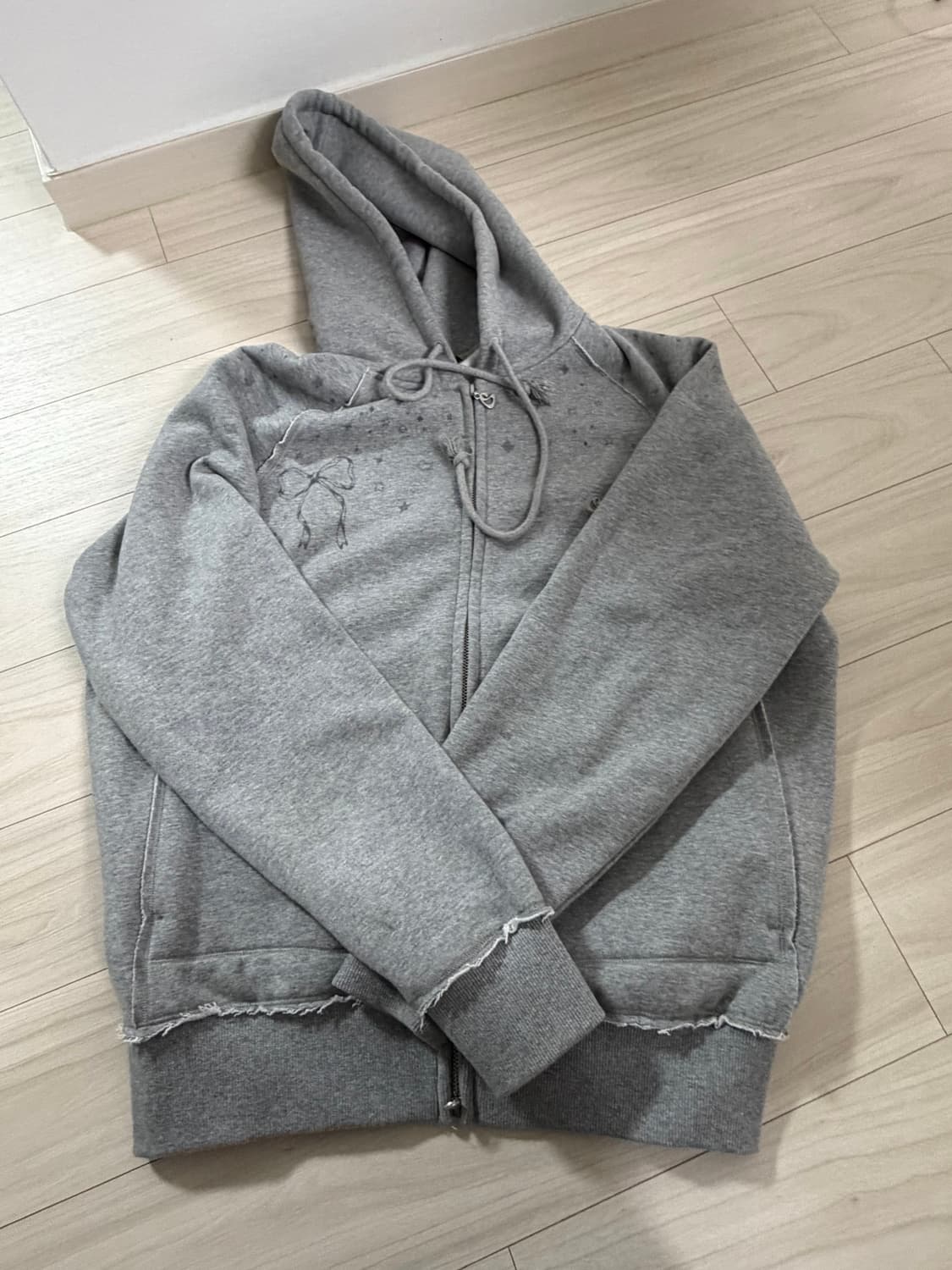 코이세이오 트윙클 후드집업 상품이미지1