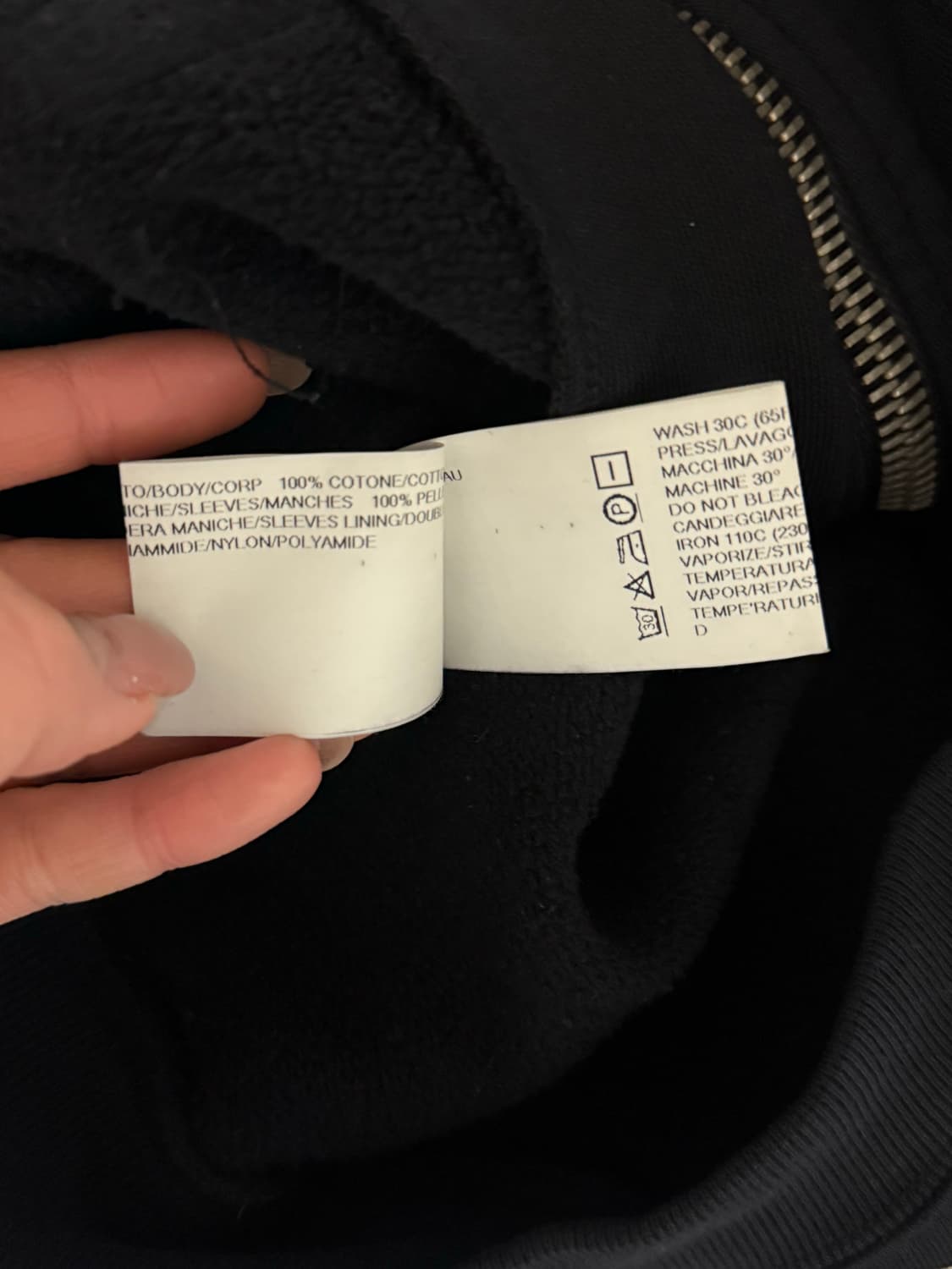 릭오웬스 마운틴 레더 후드집업 상품이미지4