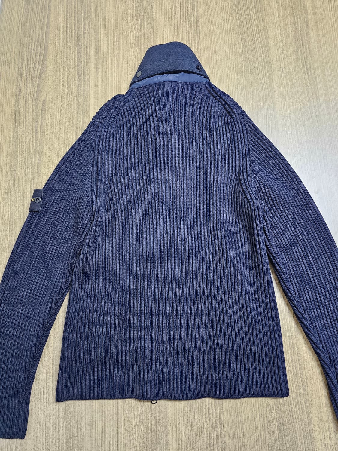 스톤아일랜드 골지 니트 집업 가디건 상품이미지3