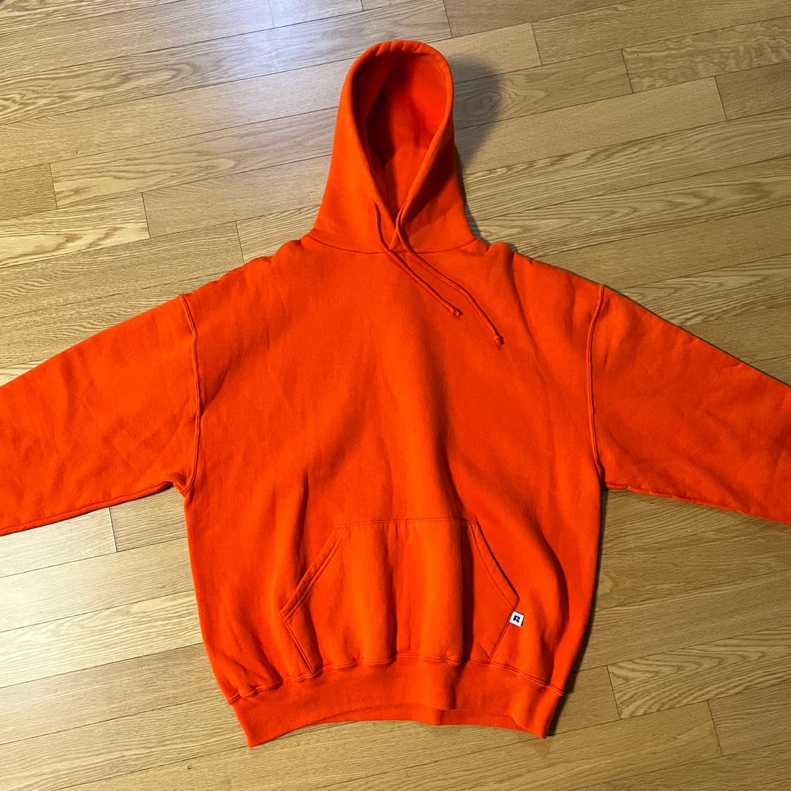 [XL] 90s 빈티지 러셀 후드 오렌지 상품이미지3