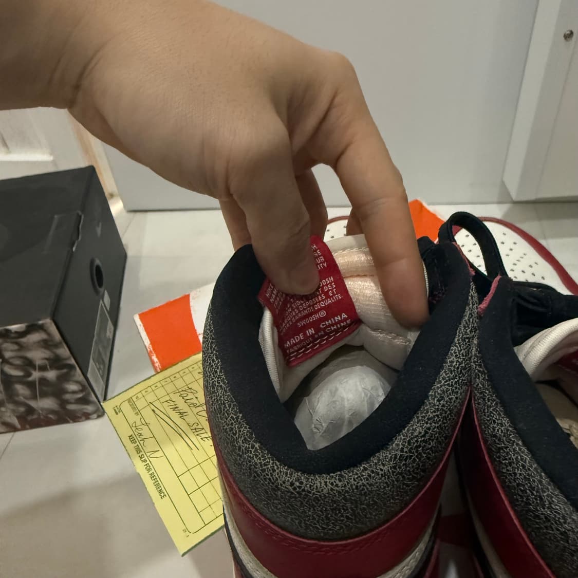 조던1 레트로OG 시카고 상품이미지2