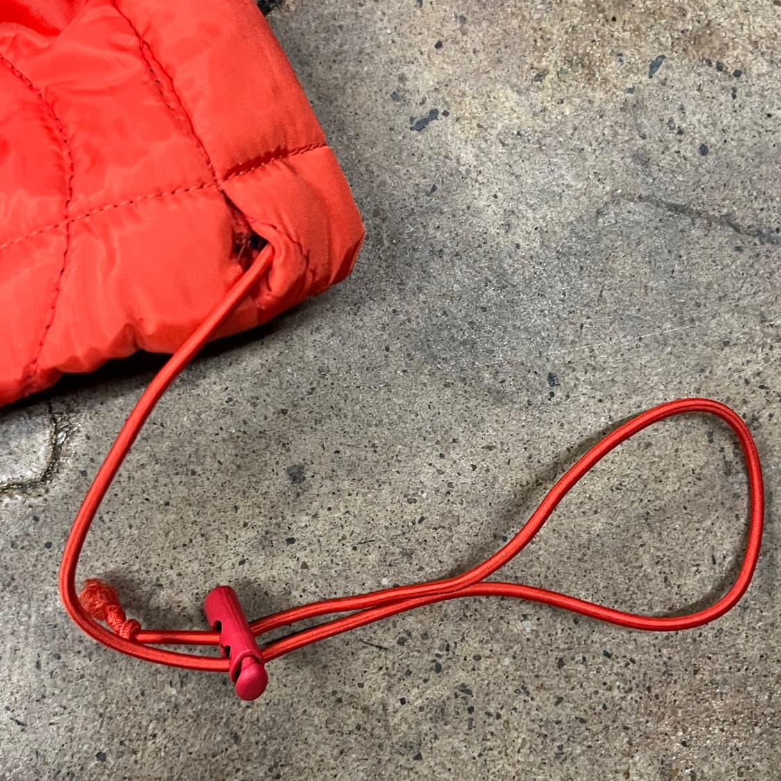 [정품/80] 쥬시 주디 배색 퀼팅 니트 탑 레드 네이비 블루 b18 상품이미지7