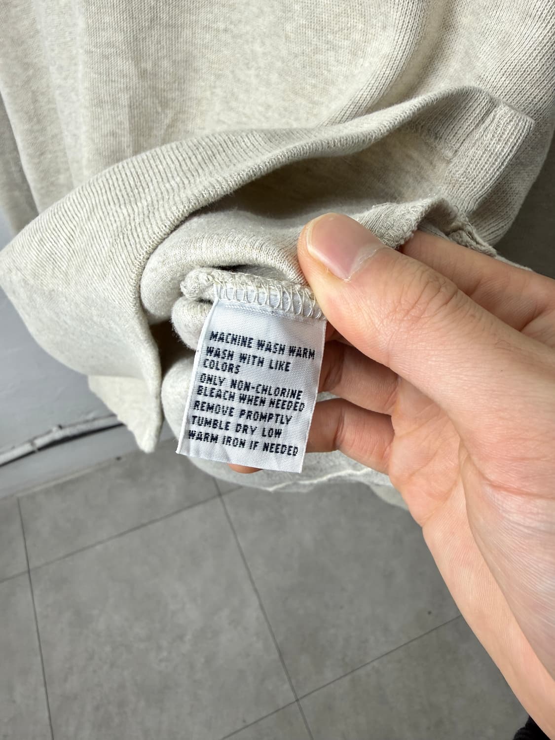 폴로 랄프로렌 하프집업 스웨트셔츠 상품이미지6