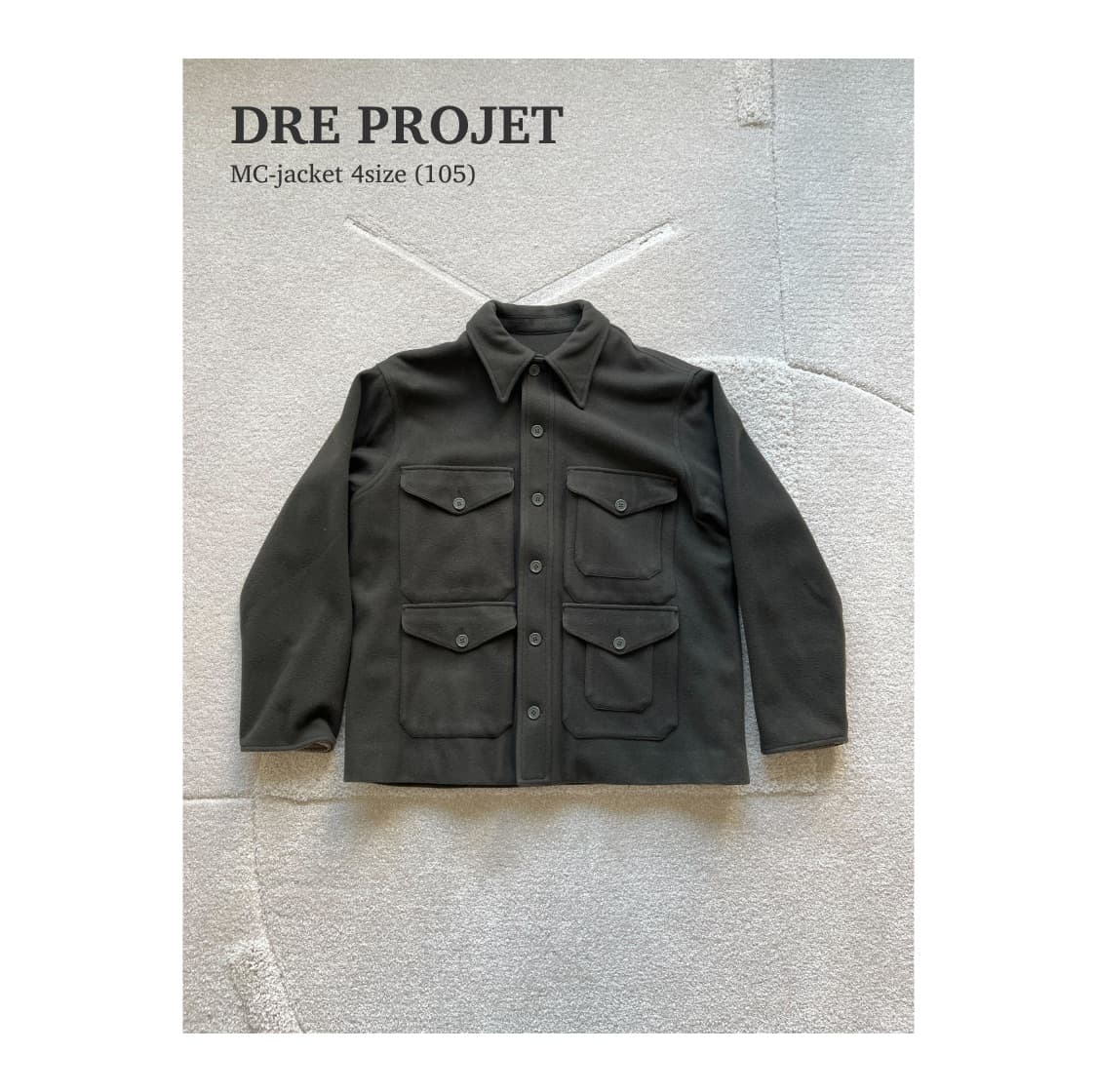 드레프로젝트 MC Jacket 4size (105) 상품이미지1