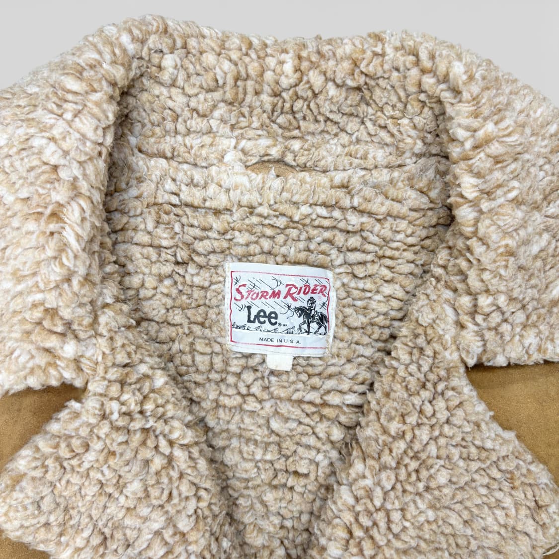 70's Lee 스톰 라이더 셰르파 라인드 스웨이드 자켓 상품이미지7