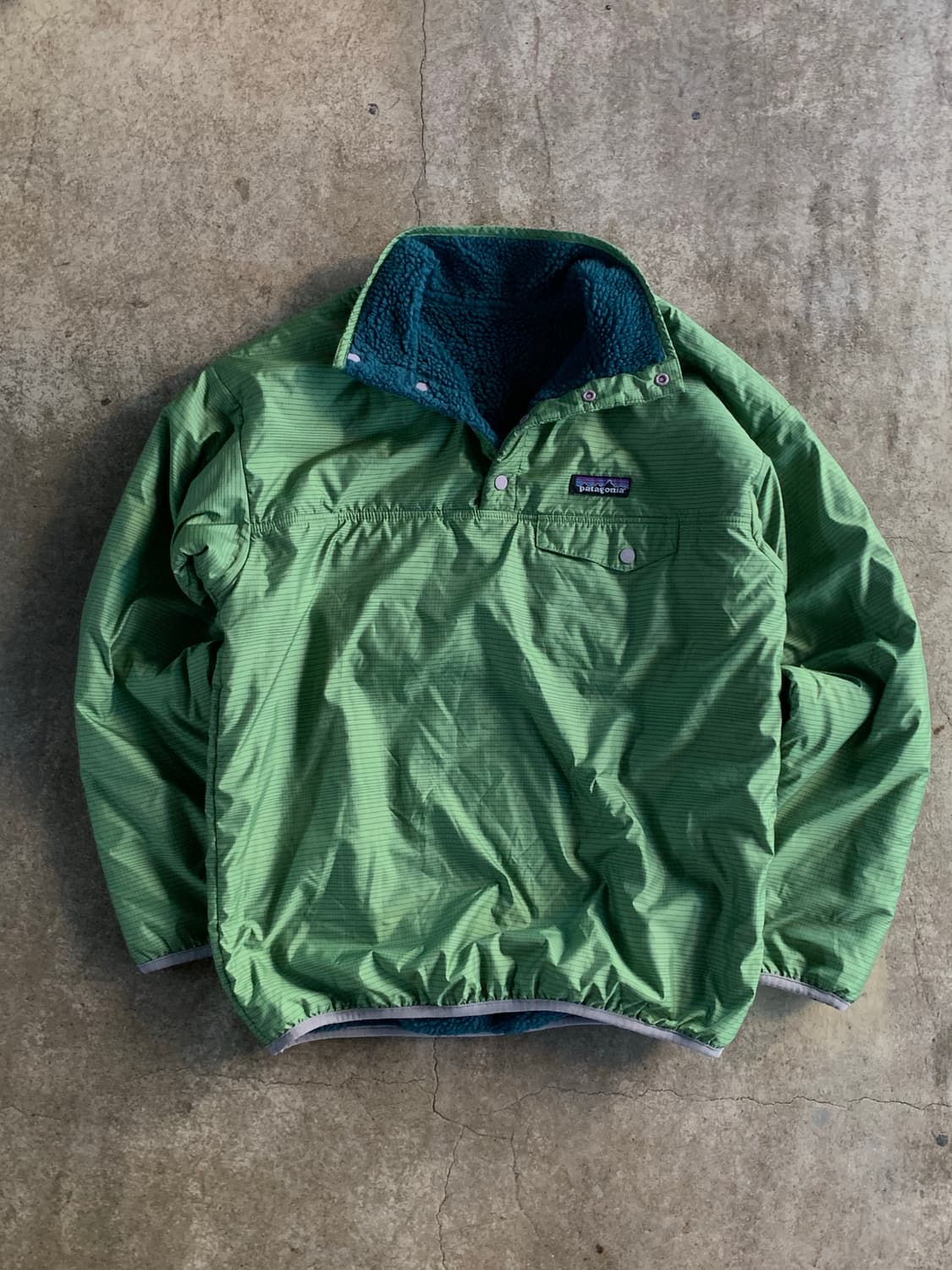2000s 파타고니아 리버시블 글리세이드 풀오버 KIDS 12-14 상품이미지7