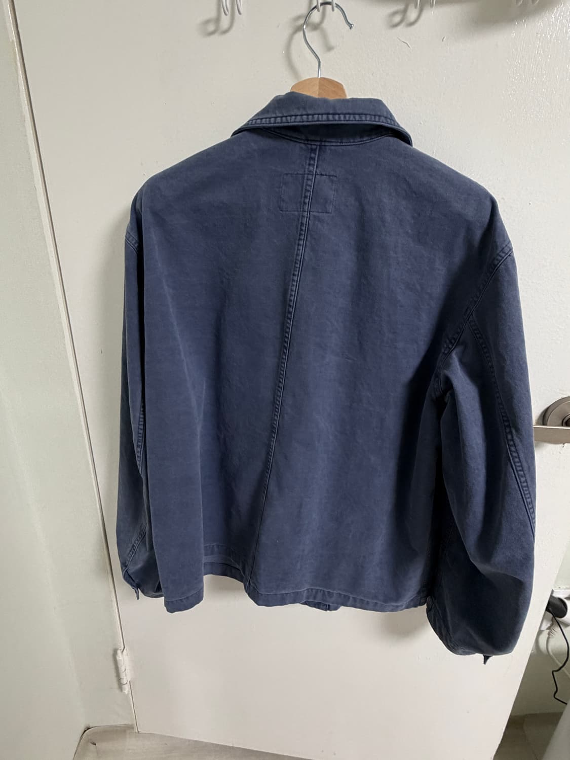 포터리 브러쉬드 코튼 워크자켓 프렌치블루 새상품 상품이미지2