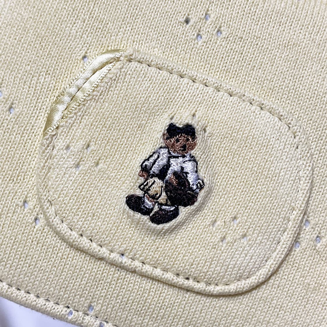 업사이클링 ) 재미삼아빈티지 티니위니 옐로우 미니백 상품이미지5