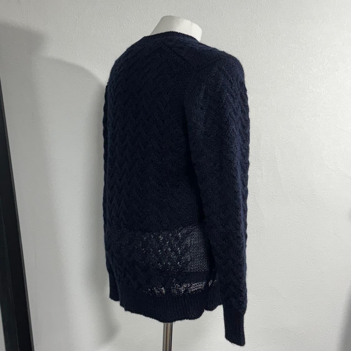 15aw 준야와타나베 맨 꼼데가르송 레이어드 니트 스웨터s 상품이미지3