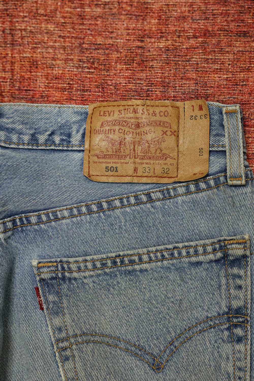 00s 빈티지 리바이스 501 usa 데님팬츠 판매 상품이미지10