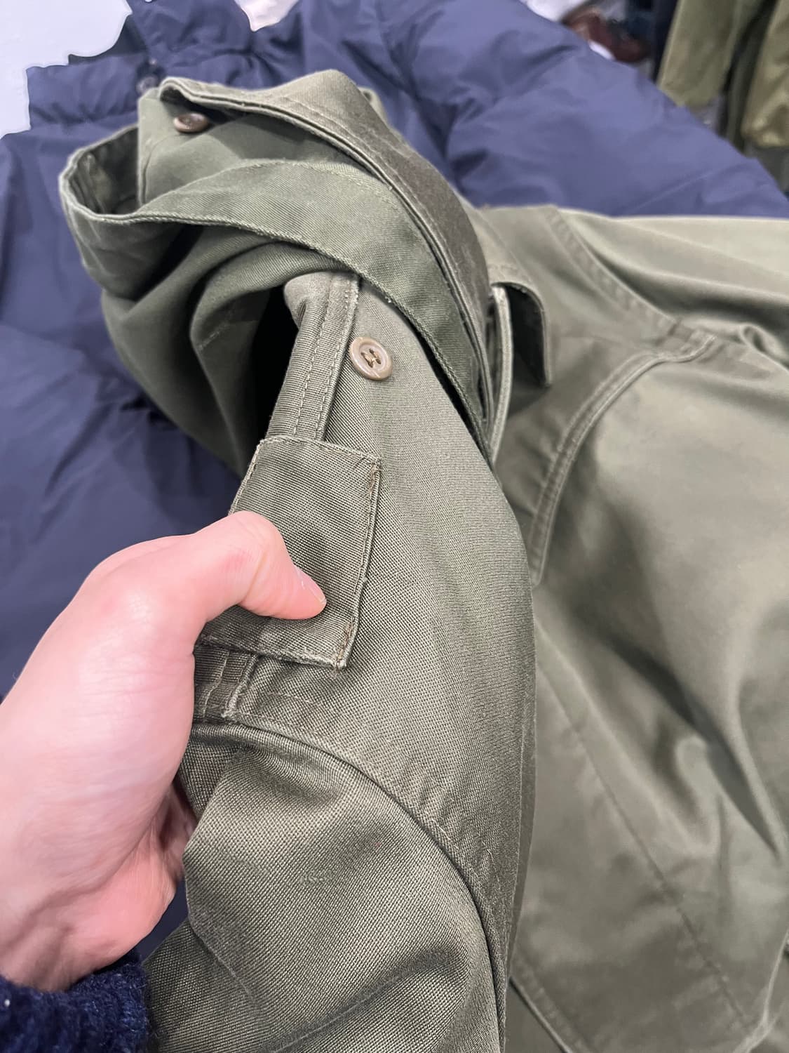 80년대 크로아티아군 필드파카 상품이미지8