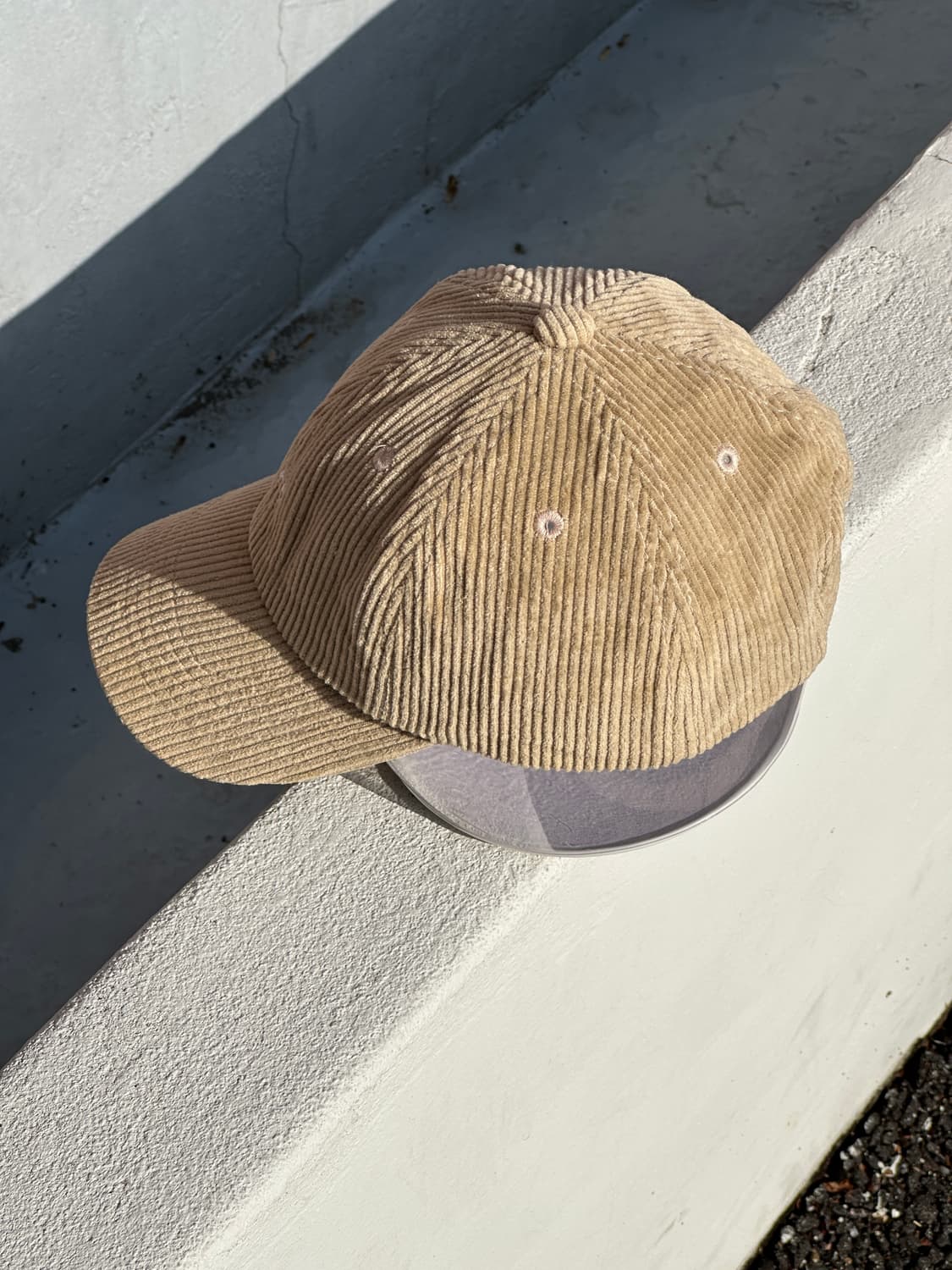 [M-L] Lee 리 베이지 코듀로이 볼캡 모자 상품이미지3