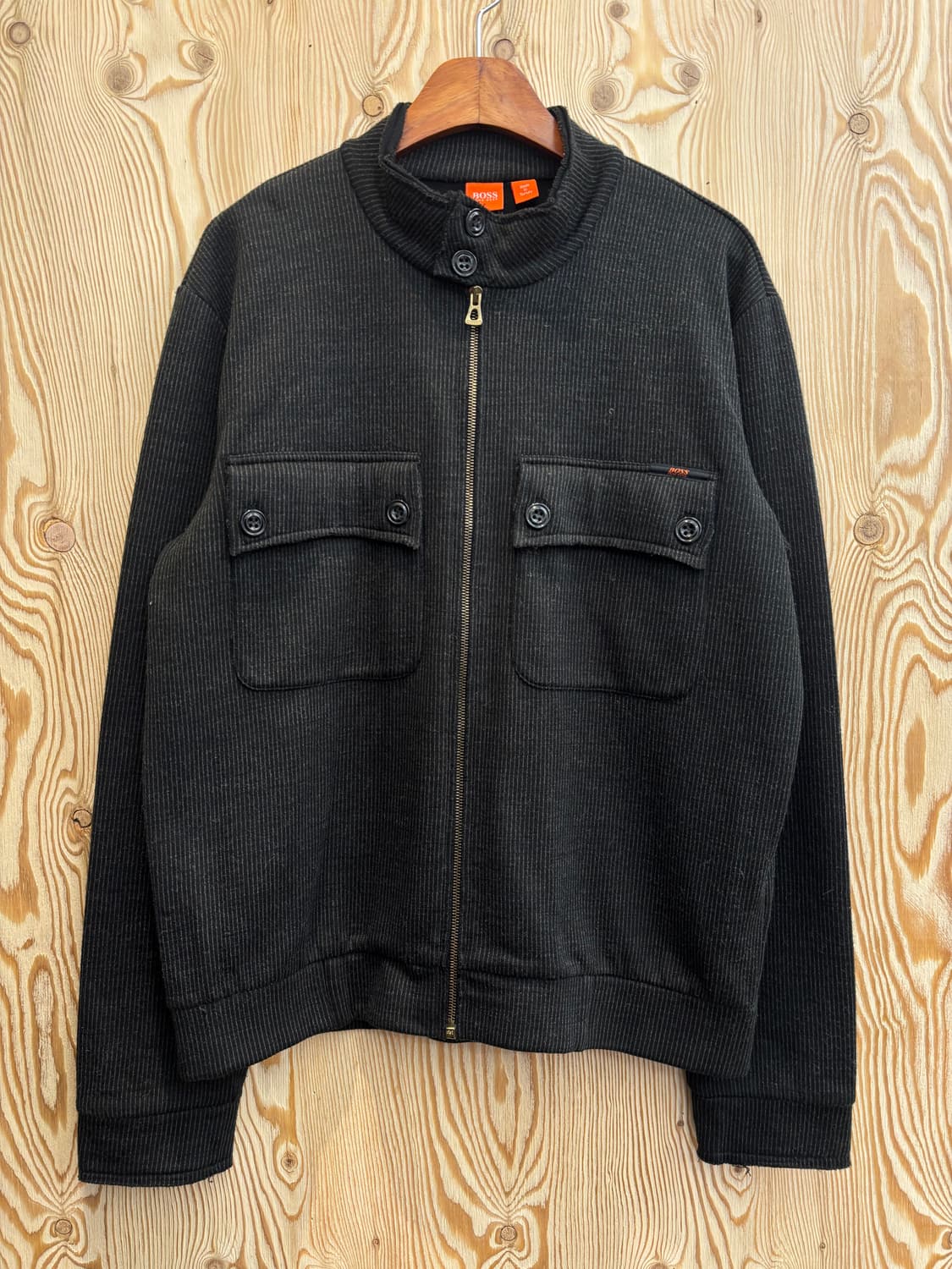 휴고보스 니트 집업 상품이미지1