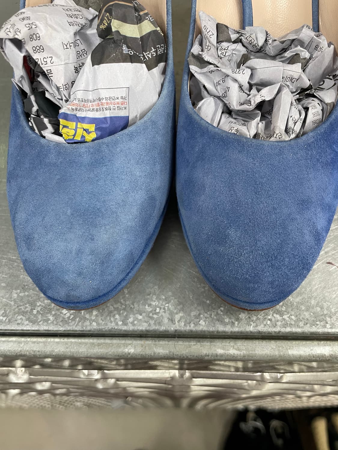 아테스토니 펌프스 블루 36.5 상품이미지7