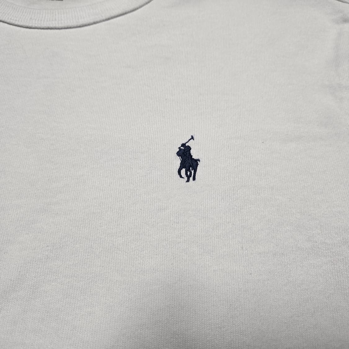 S 폴로랄프로렌 헤비웨이트 클래식 반팔 티셔츠 화이트 상품이미지2