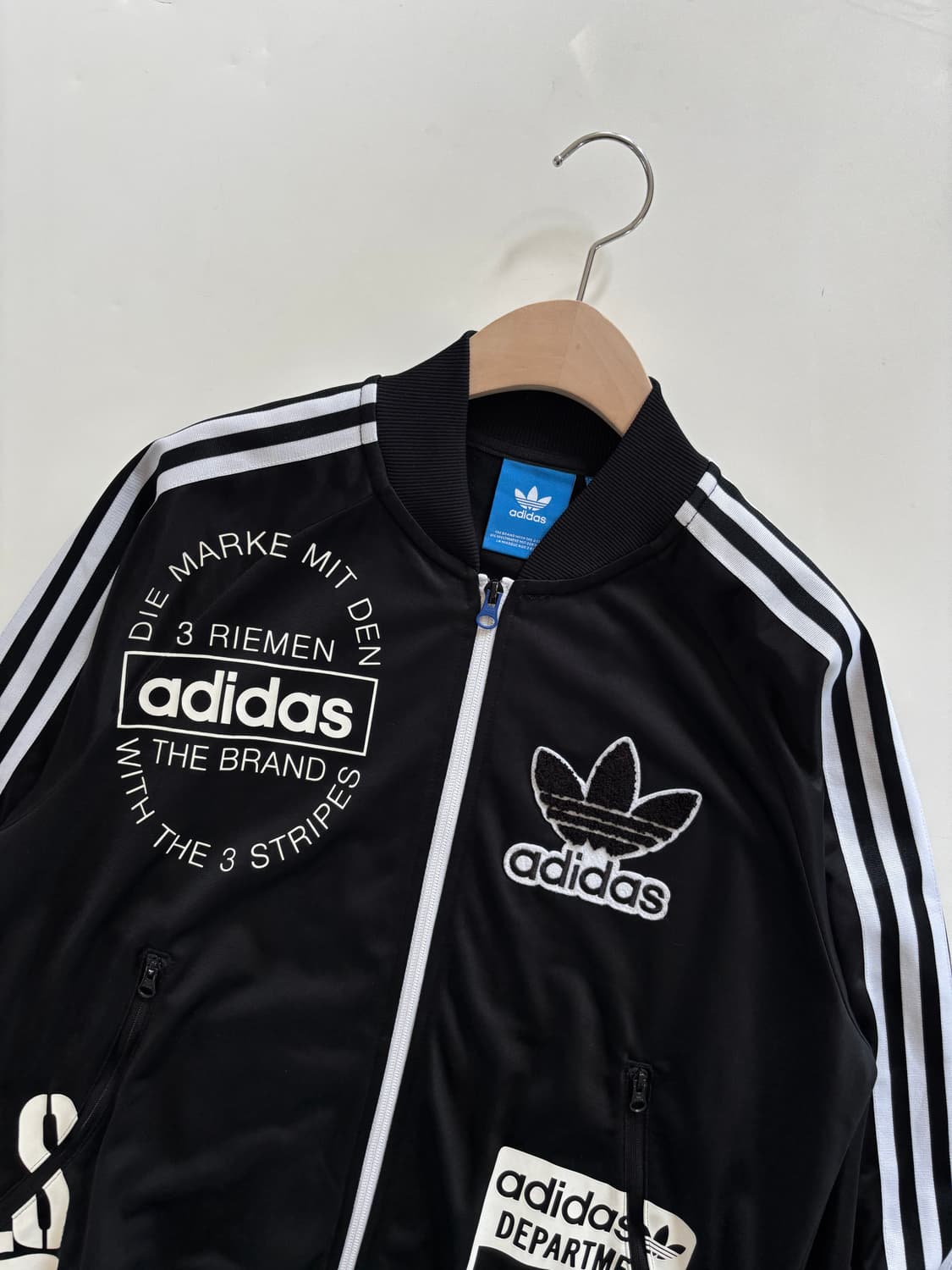 Adidas 아디다스 헤리티지로고 블랙컬러 트랙탑 상품이미지5