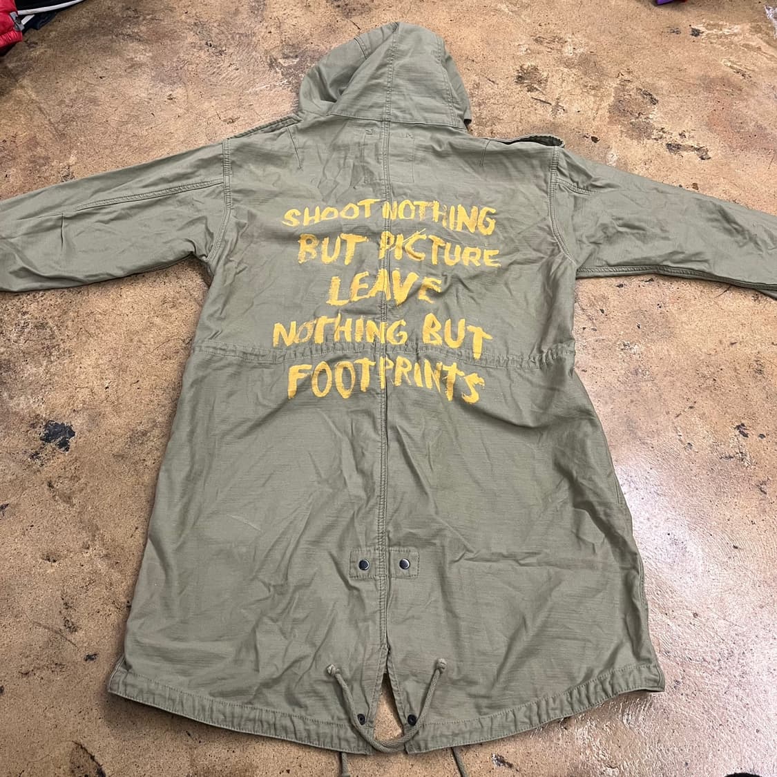 [ 정품/M ] 90s 폴로 데님앤서플라이 필드 야상 자켓 b17 상품이미지4