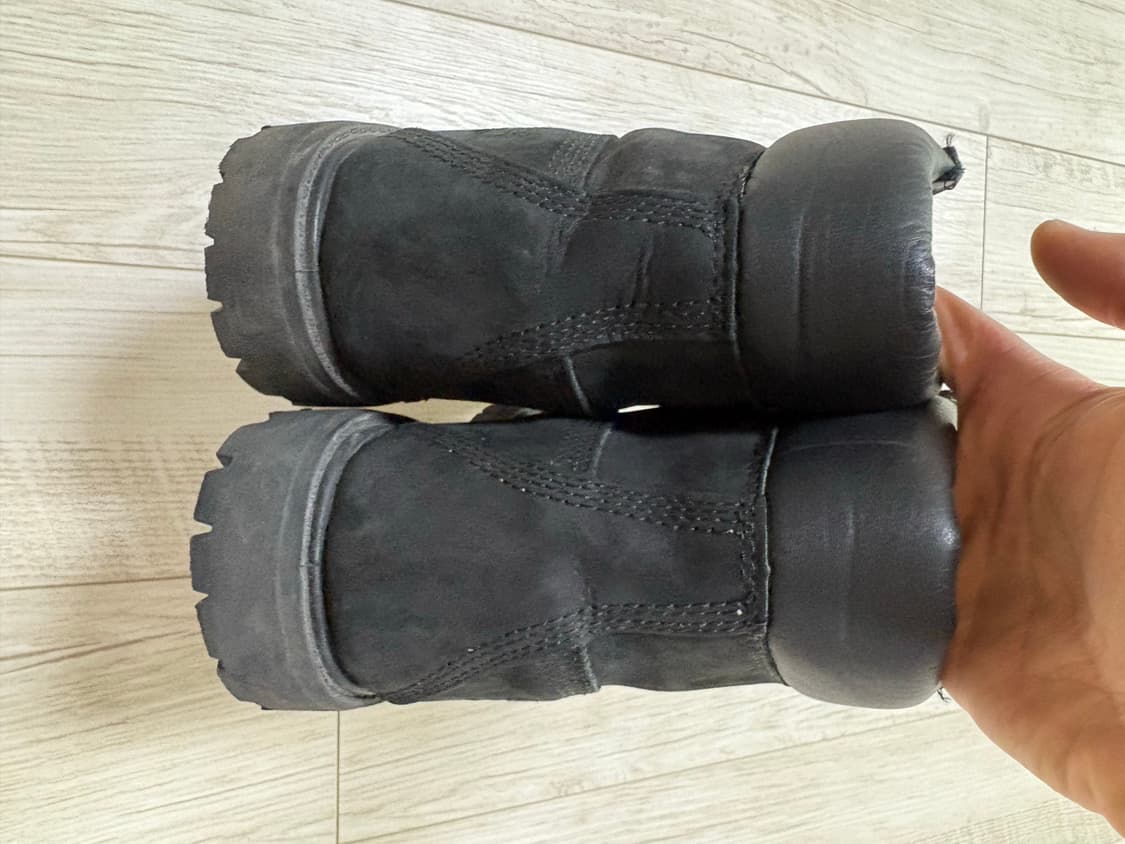 팀버랜드 프리미엄 6인치 워커 부츠 블랙 240 상품이미지5