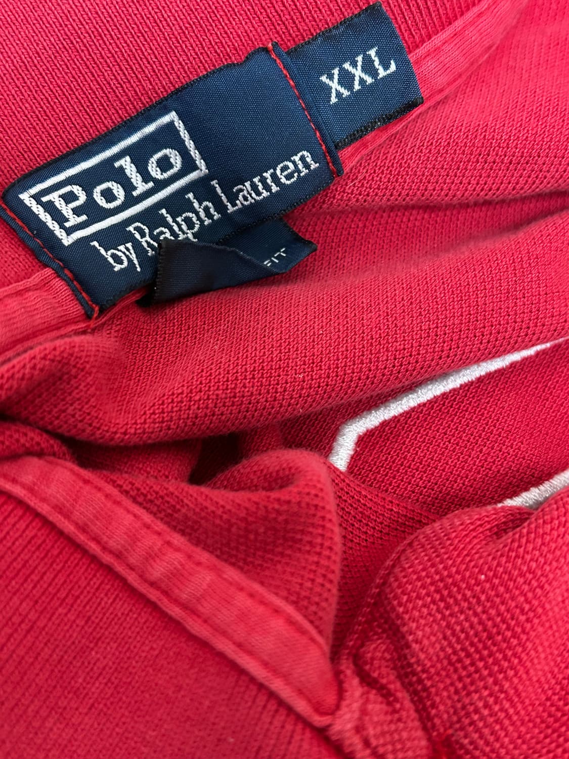 폴로 랄프로렌 스코틀랜드 레드 pk티 상품이미지6