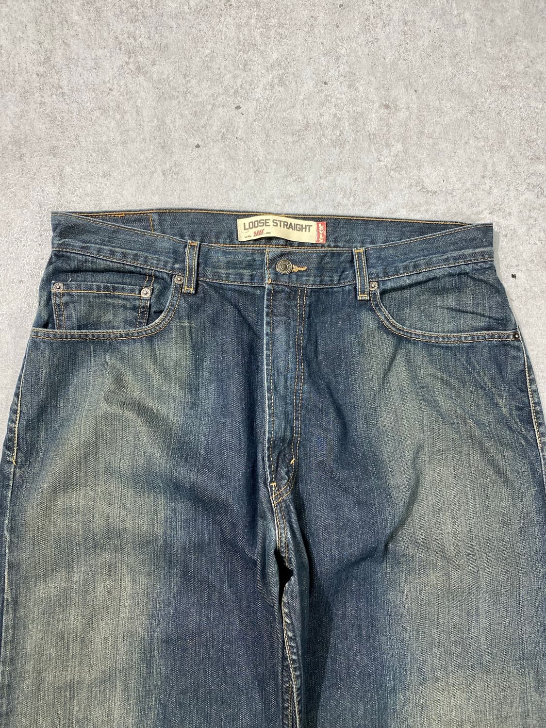[36-37] 00s Levi's 569 리바이스 루즈핏 데님팬츠 상품이미지2