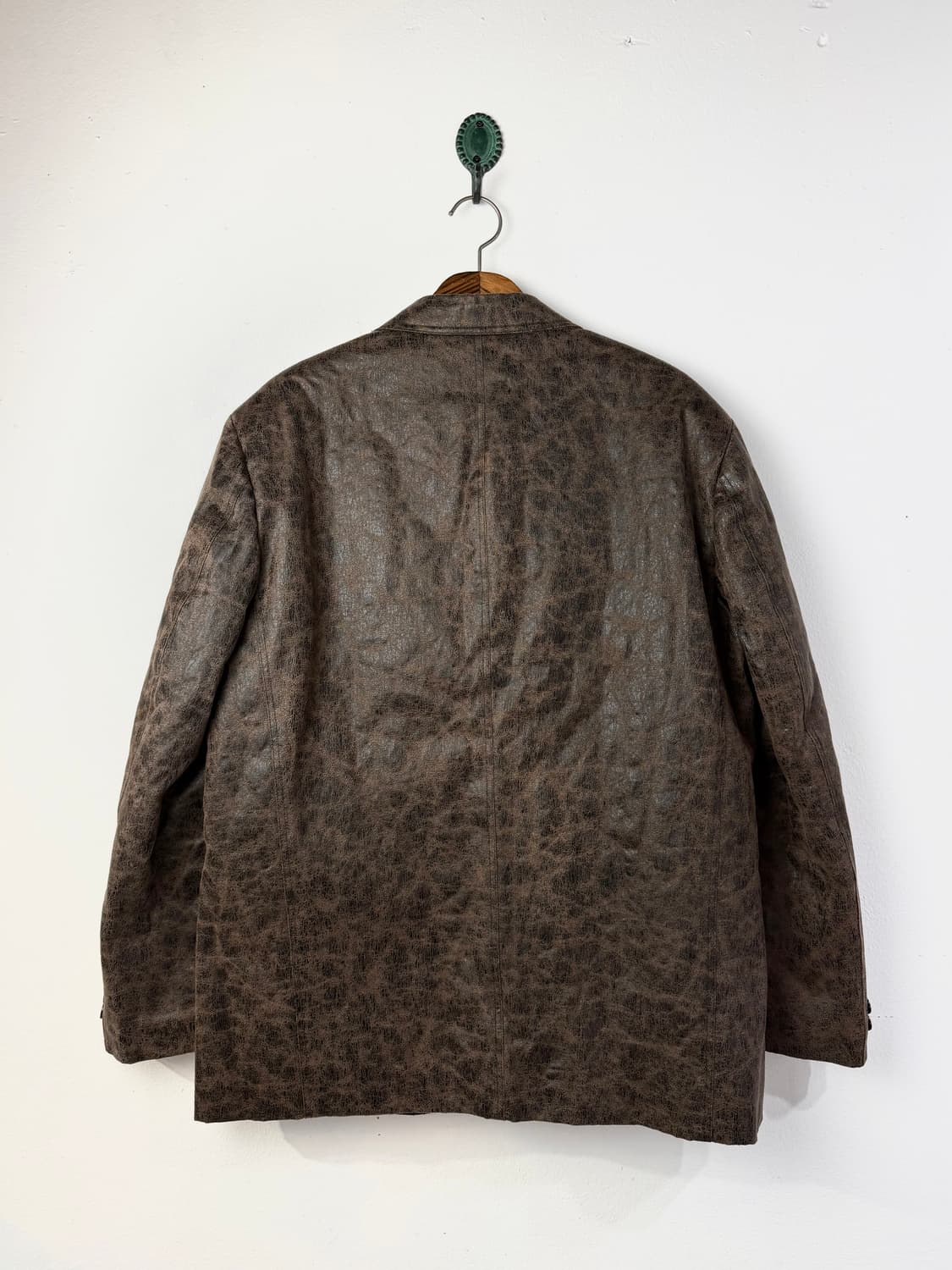 90s 이태리 메이드 크랙 블레이저 상품이미지5