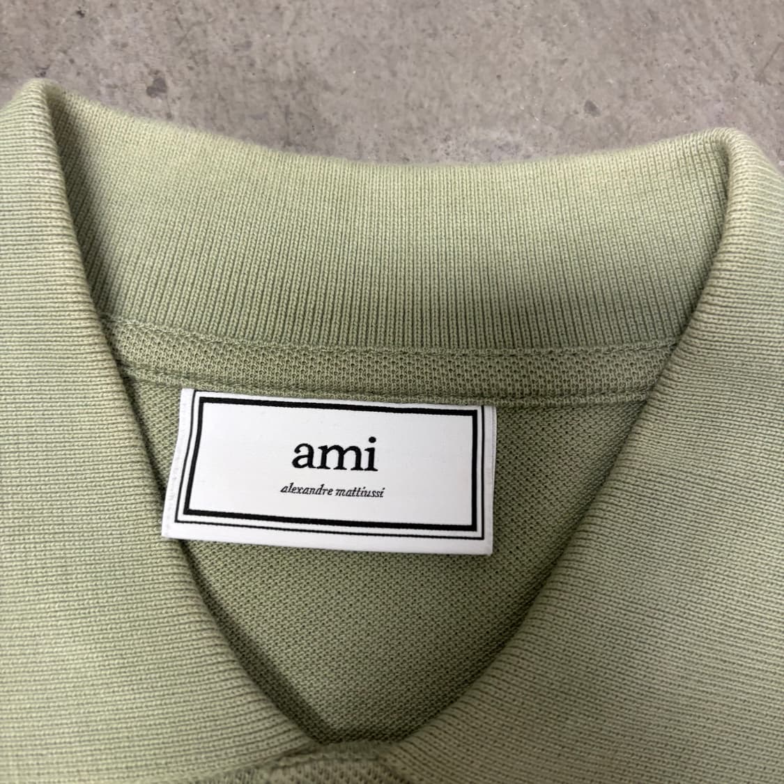 아미 카라 반팔티[2078] 상품이미지5