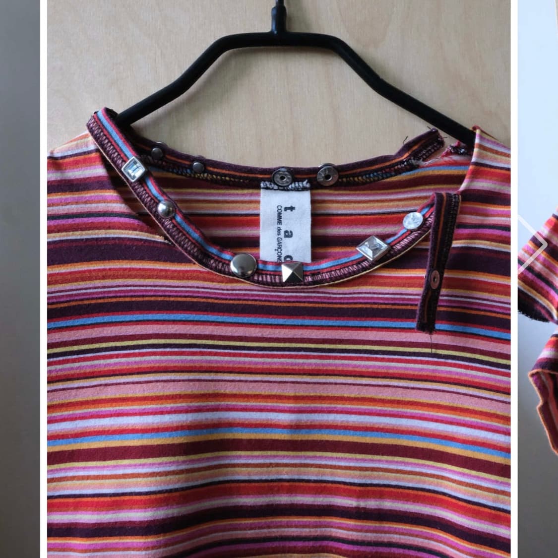 tao COMME des GARÇONS 2009 Studded Cutof 상품이미지3