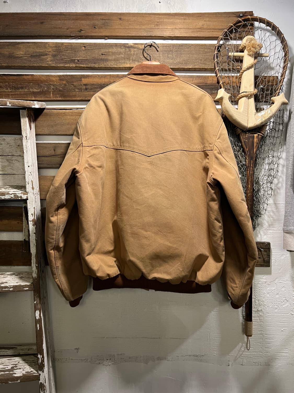 [XL]칼하트 Made in USA J13 산타페 브라운 워크 자켓 상품이미지8