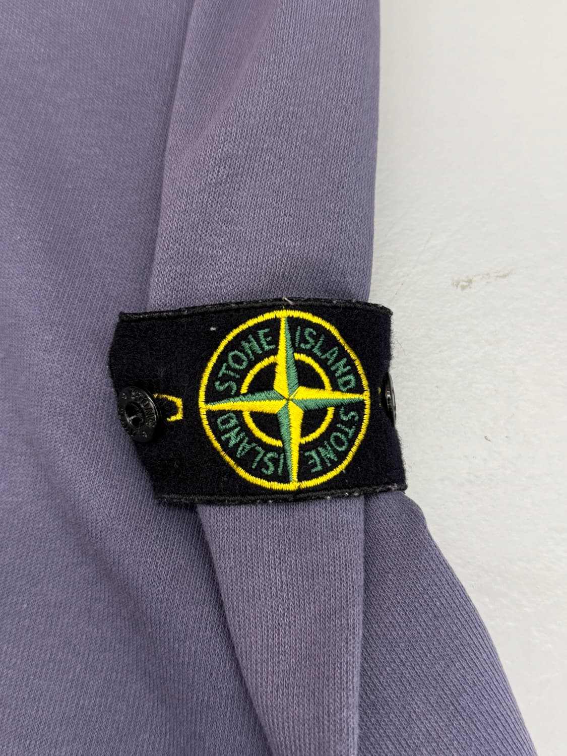 스톤아일랜드 09ss 가먼트다이 쿼터집 코튼 니트 상품이미지4