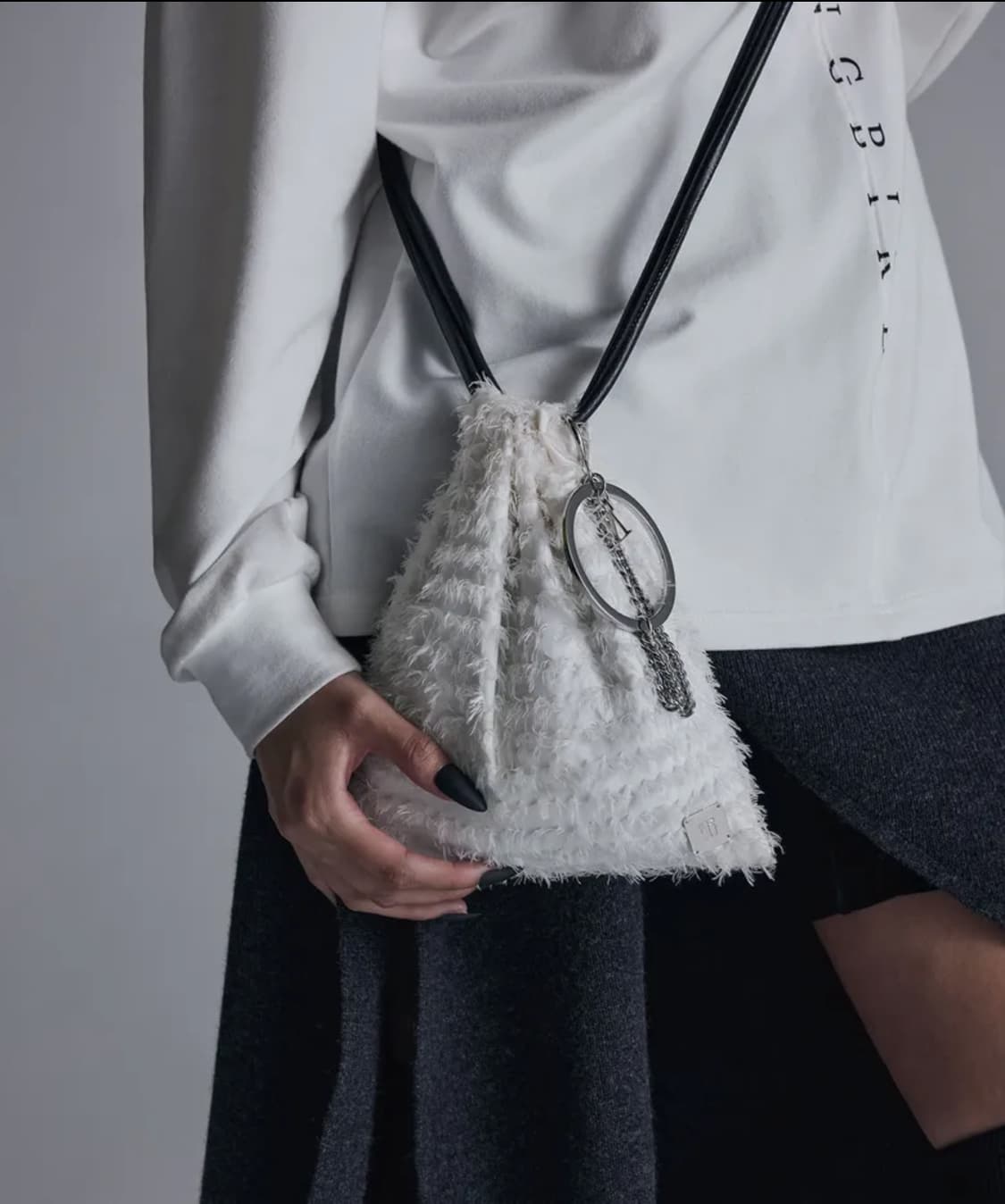 트리밍버드 Fringe fur bag 상품이미지2