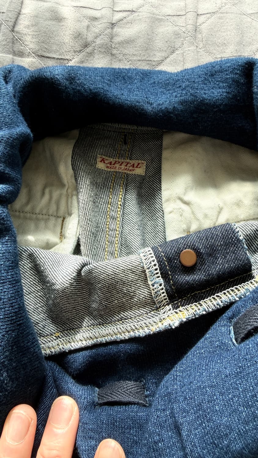 캐피탈 인디고 데님팬츠 상품이미지2