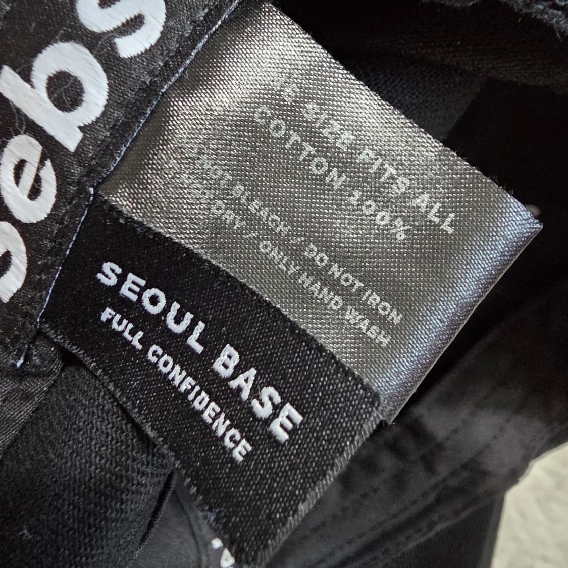 Sebs 셉스 오리지널 코튼 볼캡 상품이미지6