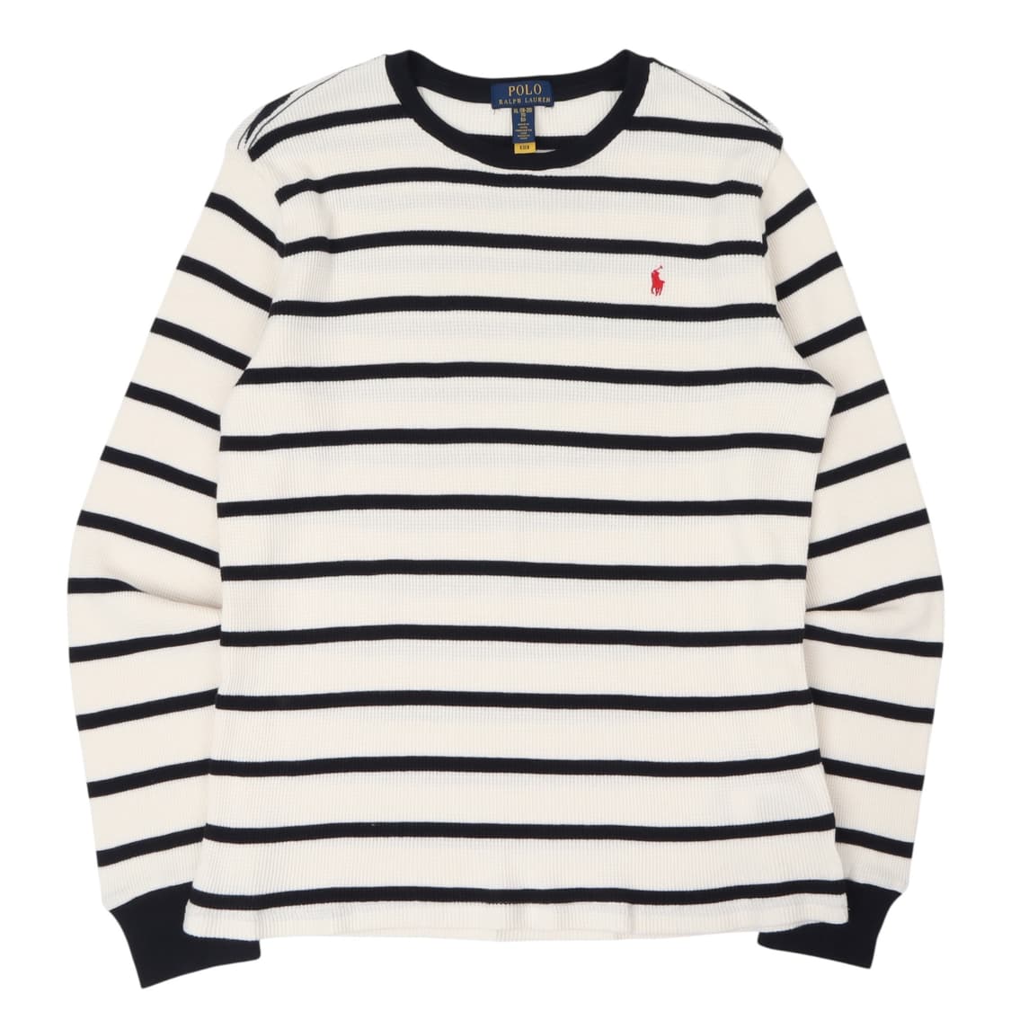 폴로 랄프로렌 와플 스트라이프 니트 롱슬리브 상품이미지1