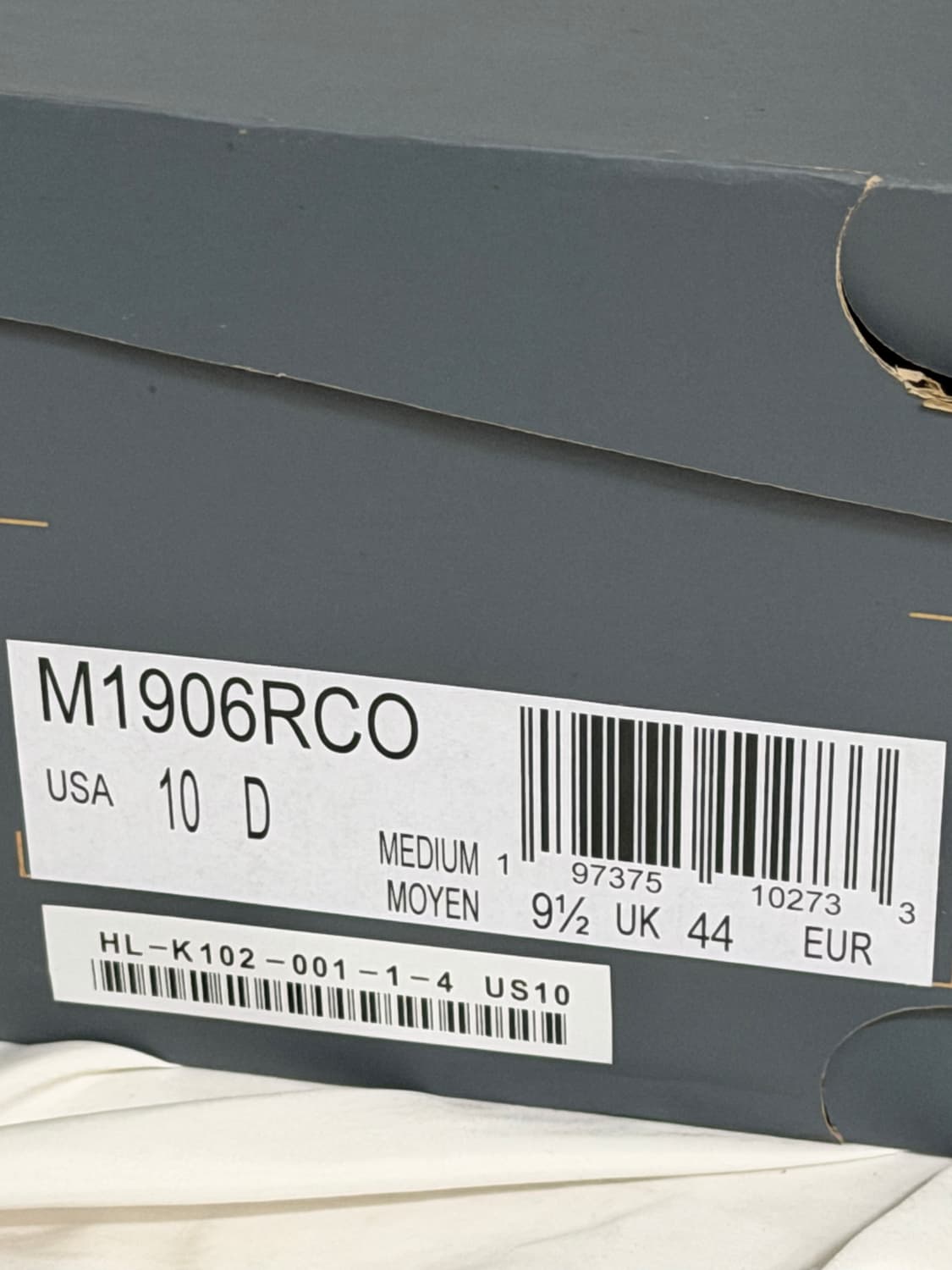 뉴발란스 x 꼼데가르송 옴므 1906R 화이트 상품이미지8