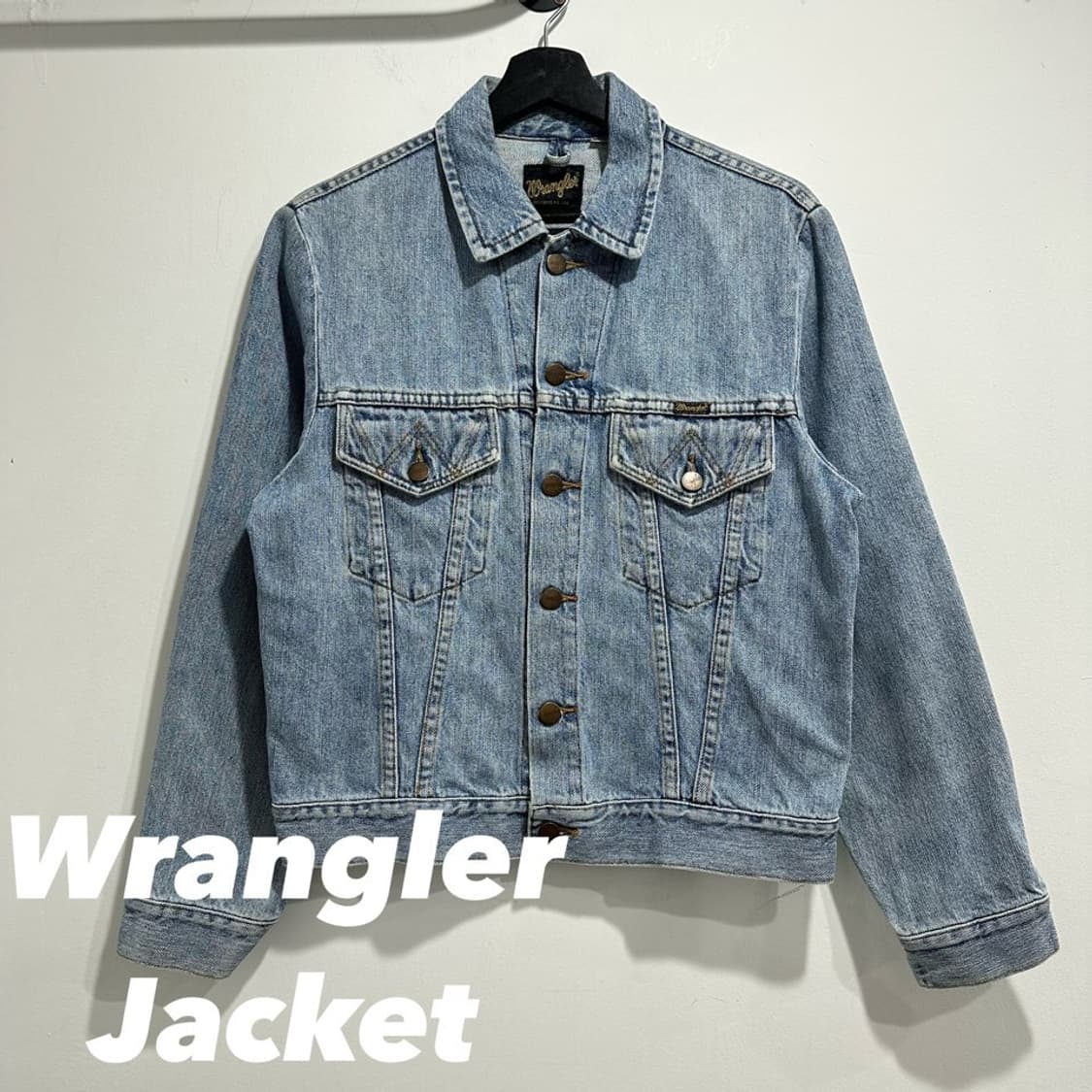 랭글러 워크 데님자켓 상품이미지1