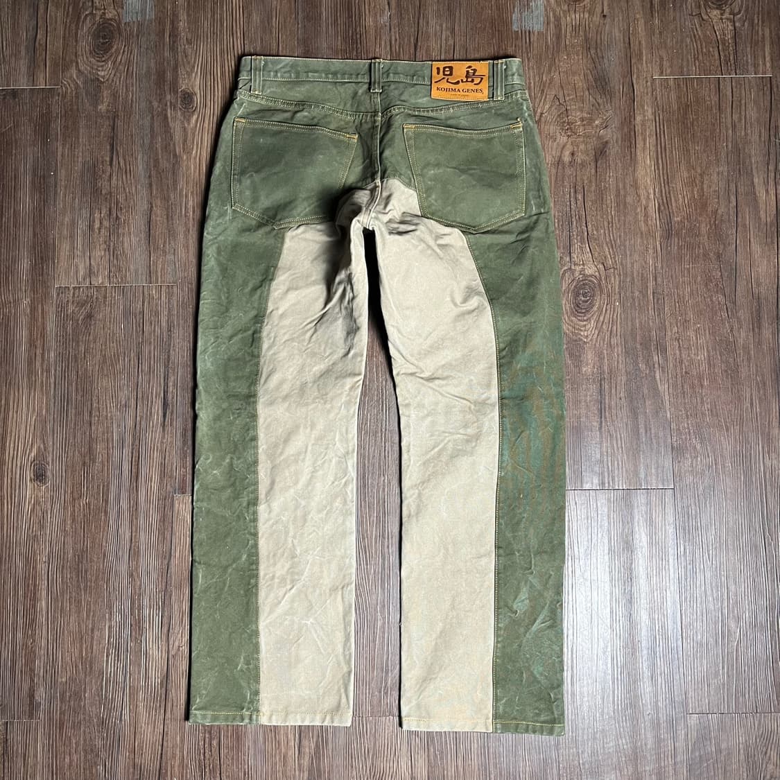[Kojima Genes] 코지마진즈 재팬 캔버스 투톤 데님팬츠 상품이미지2